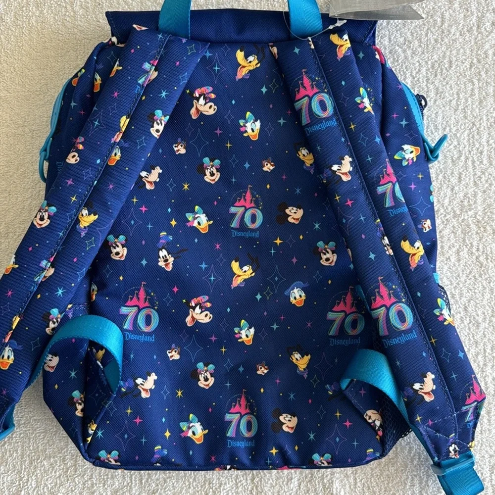 Disney Disneyland Resort 70th Anniversary Character Backpack